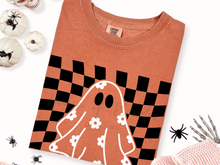 Load image into Gallery viewer, Orange Ghost Unisex Tee