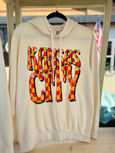 Load image into Gallery viewer, Checker KC Hoodie - Ivory