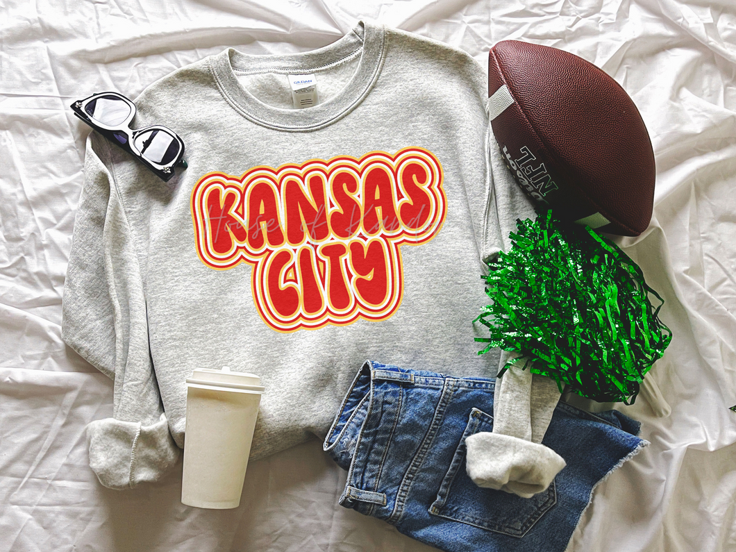 Kansas City Groovy Sweatshirt