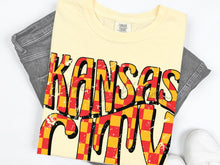 Load image into Gallery viewer, KC Checkered Tee
