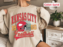 Load image into Gallery viewer, KC Football Retro Crewneck - various colors

