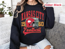 Load image into Gallery viewer, KC Football Retro Crewneck - various colors
