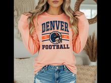 Load image into Gallery viewer, Retro Denver Football Long Sleeve Tee

