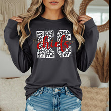 Load image into Gallery viewer, KC Chiefs Leopard Long Sleeve Tee
